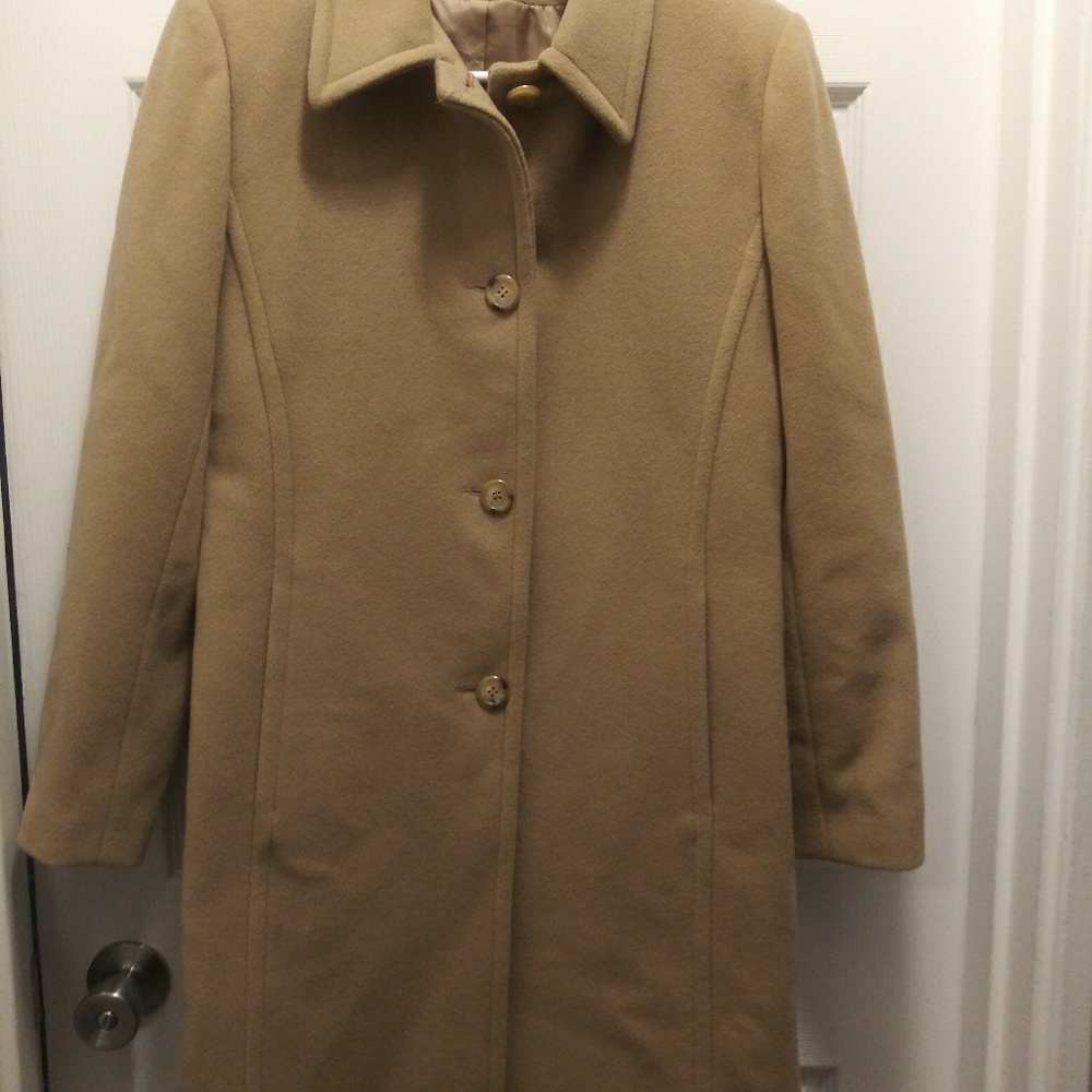 Larry Levine's wool cashmere coat